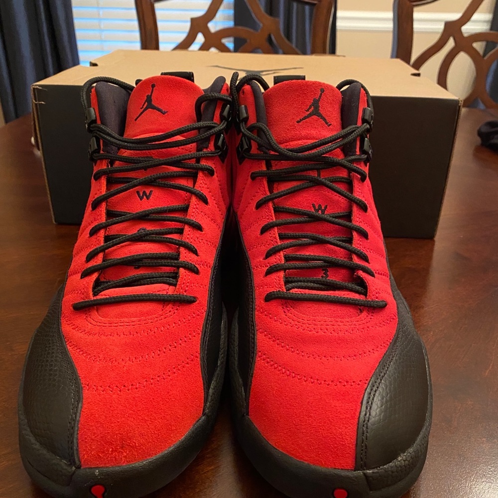 Jordan 12 Reverse Flu Game - Picture 8 of 8